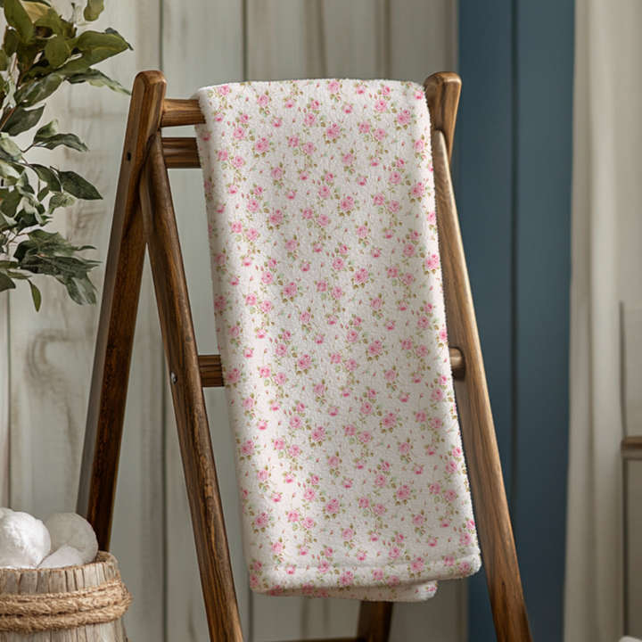 Rosebud Minky Blanket