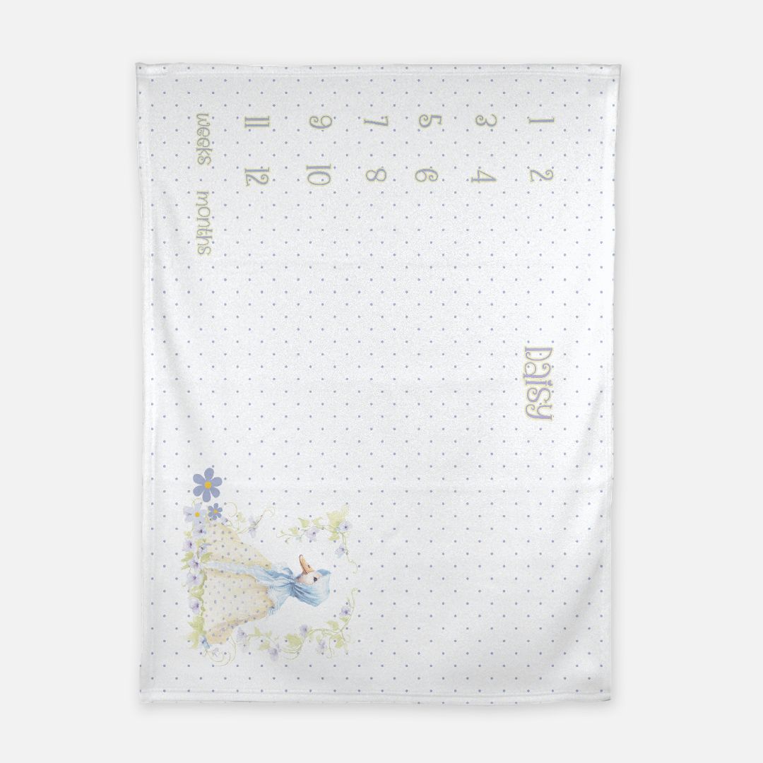 Fairytale Goose Milestone Blanket