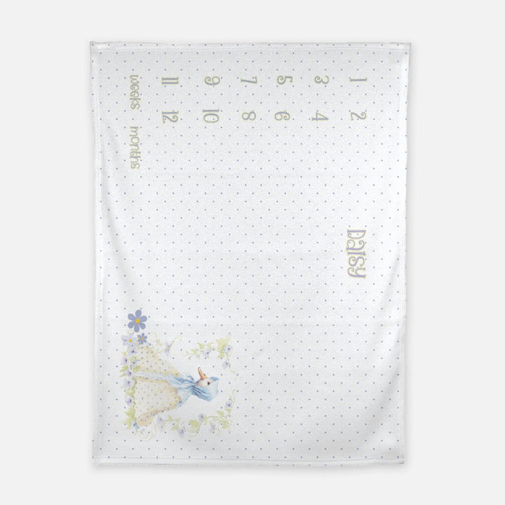 Fairytale Goose Milestone Blanket