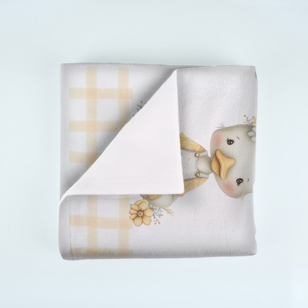 Duckling Milestone Blanket