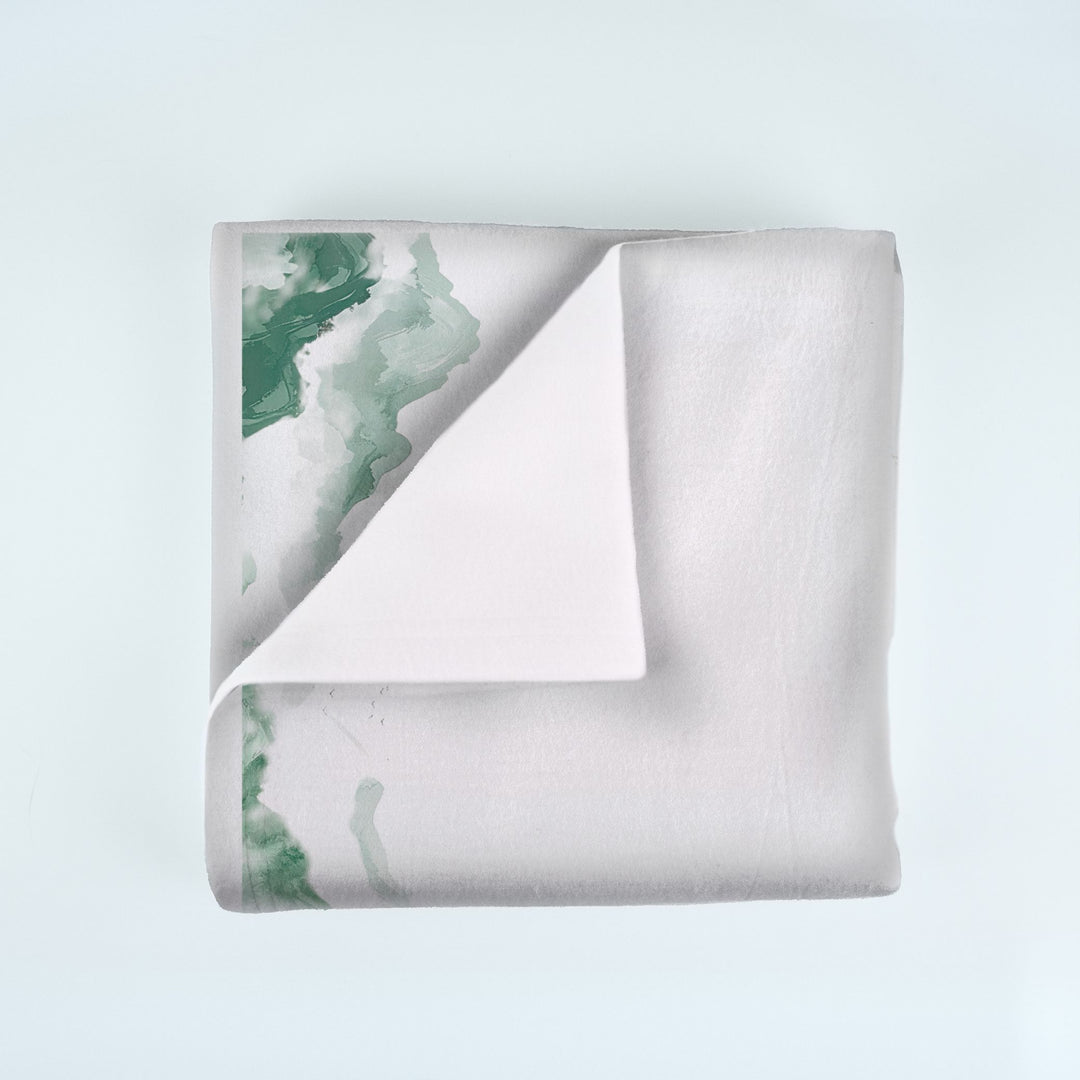 Dinosaur on a Swing Milestone Blanket