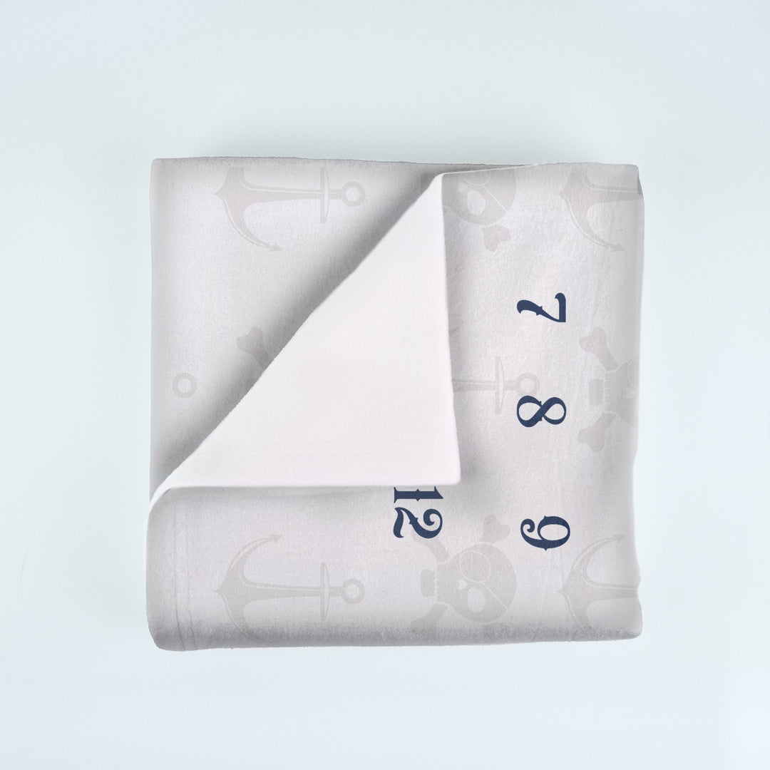 Pirate Milestone Blanket