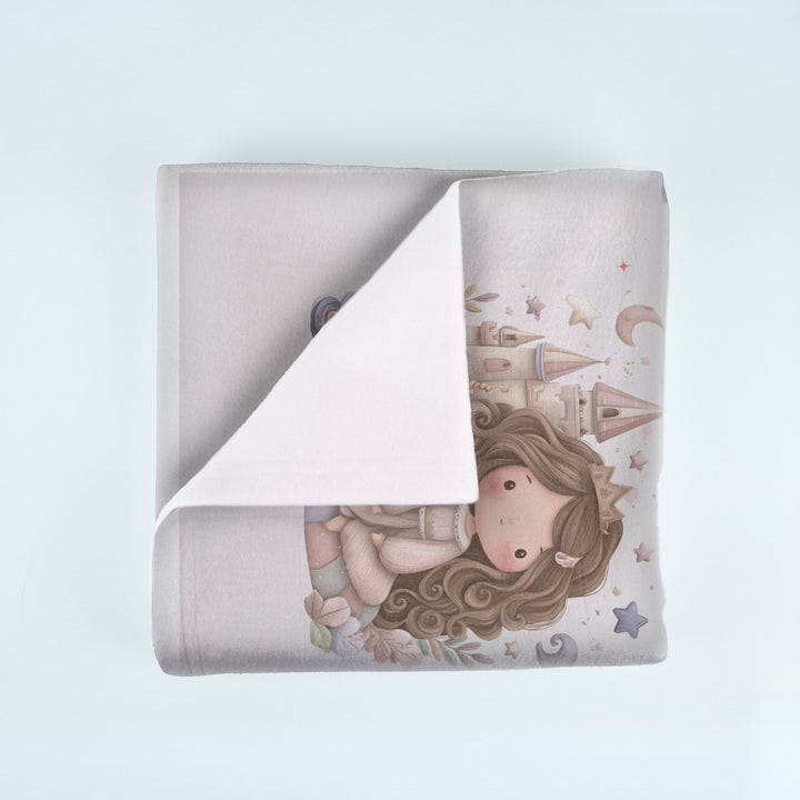 Princess and Unicorn Milestone Blanket