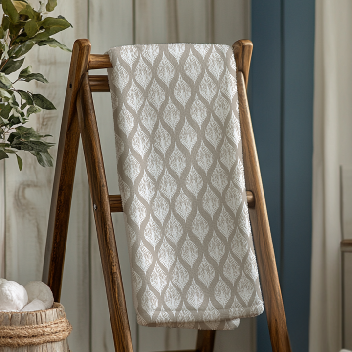 Tan Geo Blanket