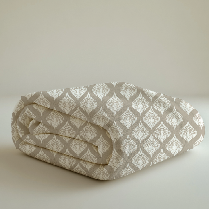Tan Geo Blanket