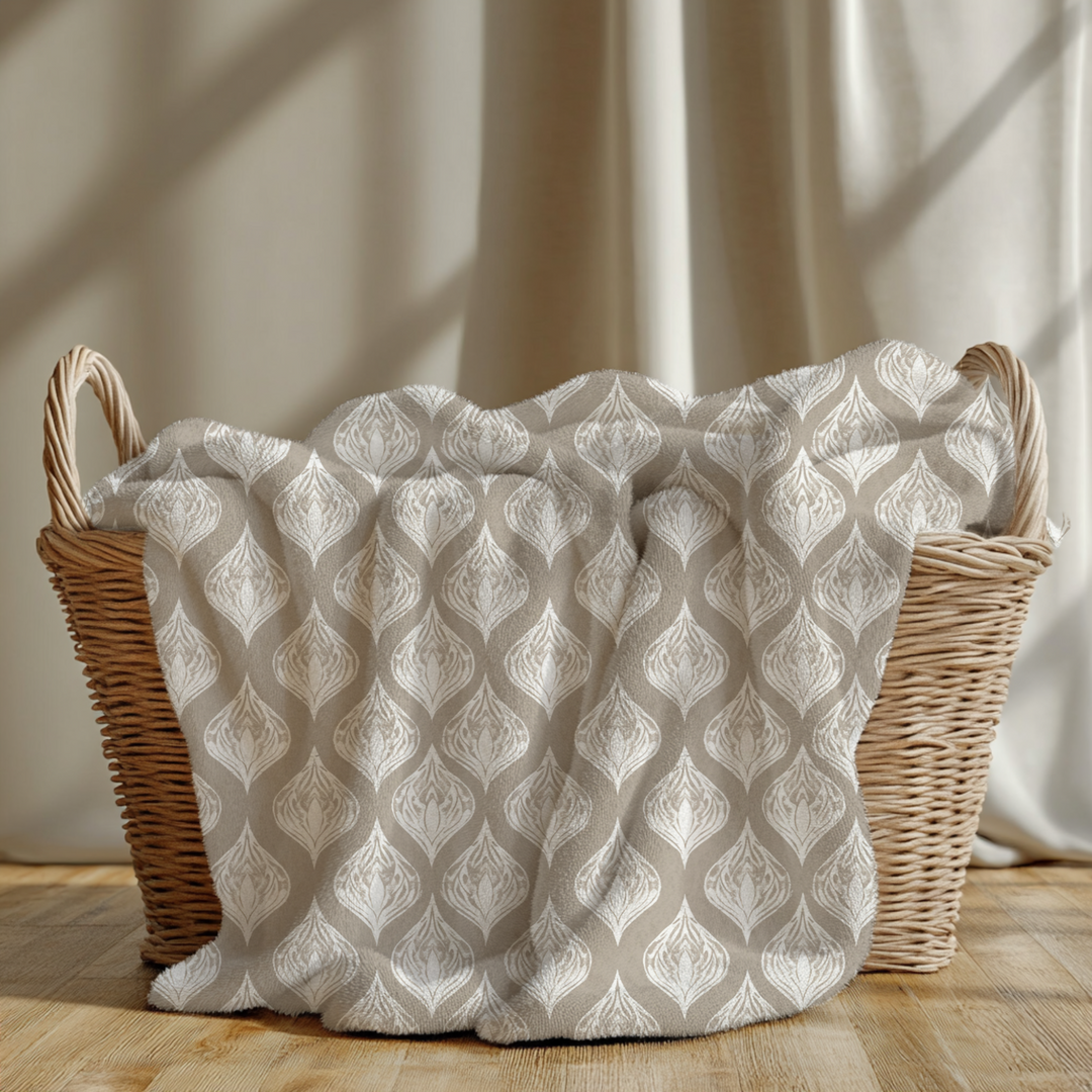 Tan Geo Blanket