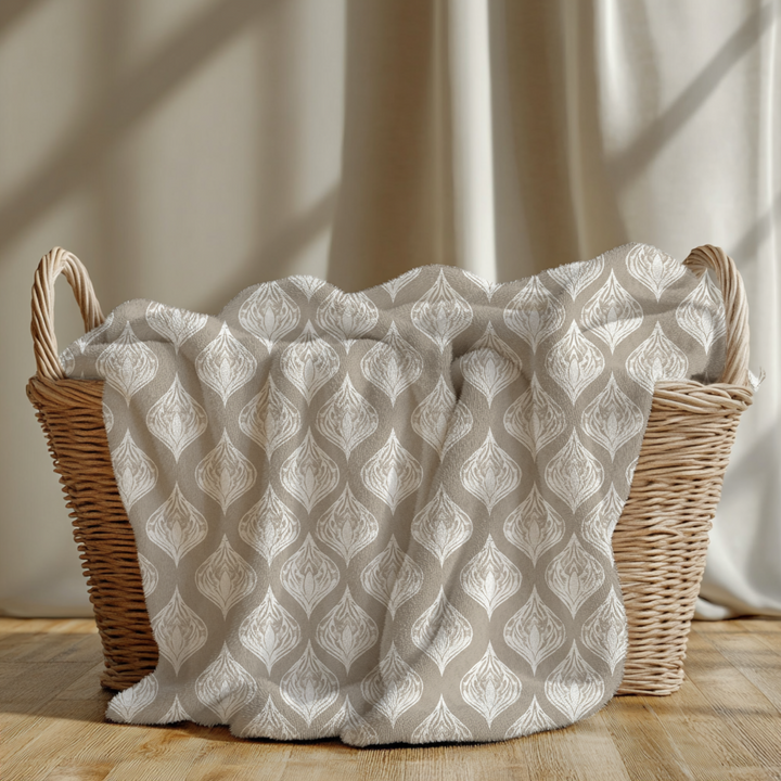 Tan Geo Blanket