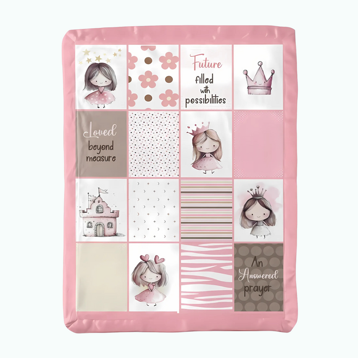 Princess Positive Affirmation Blanket