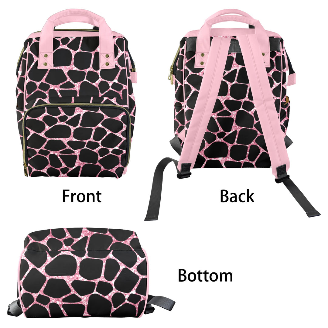 Pink Pebble Diaper Bag
