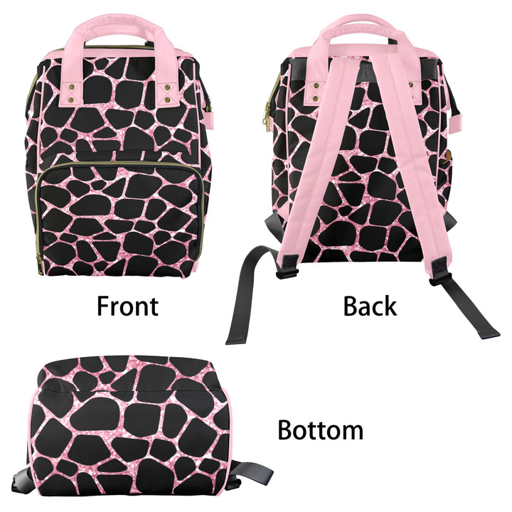 Pink Pebble Diaper Bag