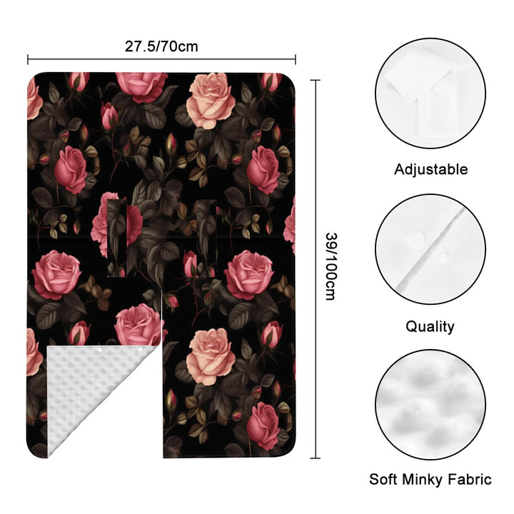 Pink Rose Car Seat & Breastfeeding Cover