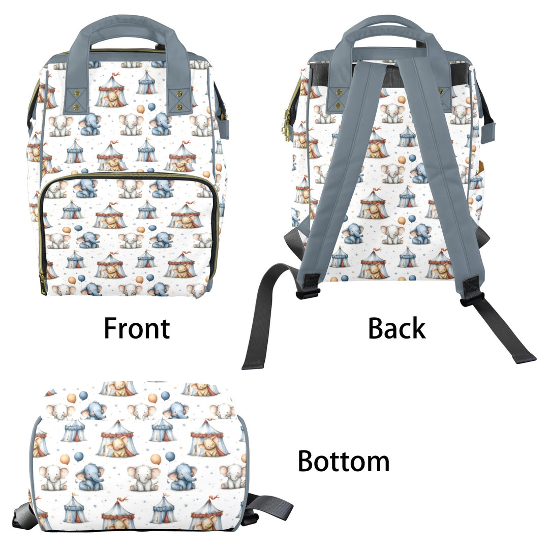 Whimsical Circus Diaper Bag