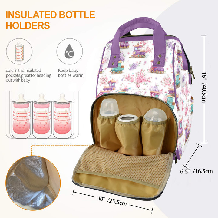 Cuddle Train Diaper Bag