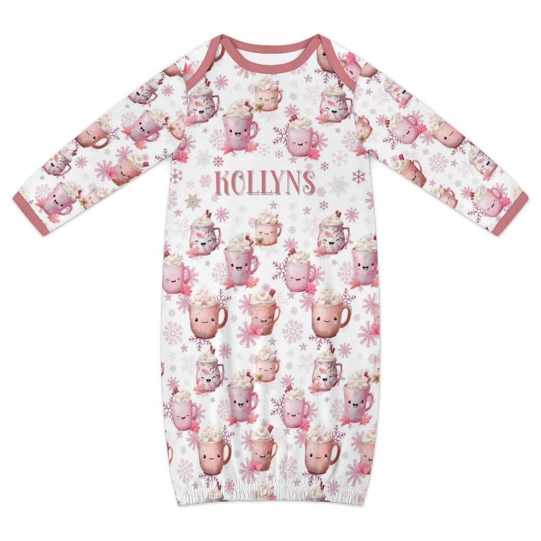 Snowflakes & Cocoa Baby Bodysuit