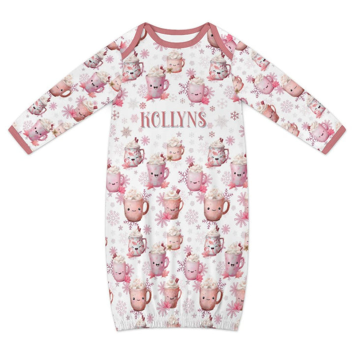 Snowflakes & Cocoa Baby Bodysuit