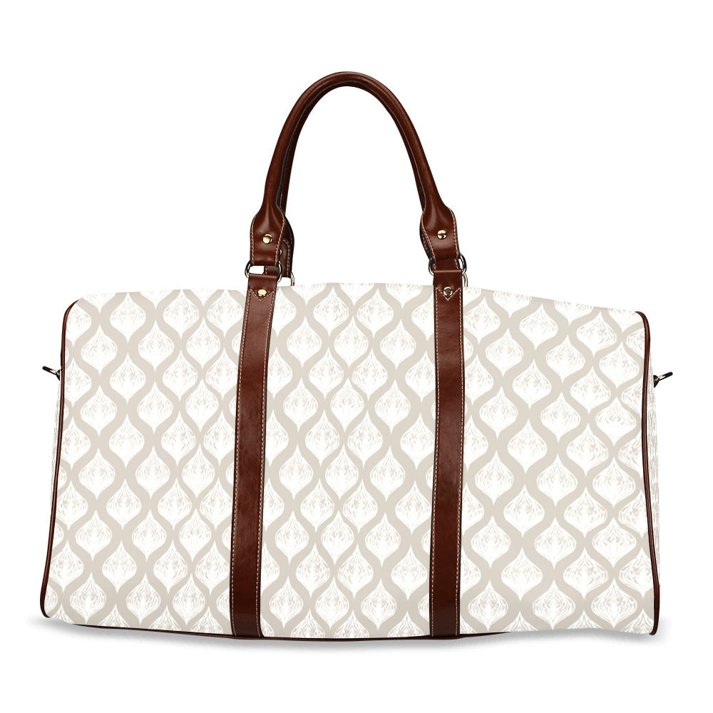 Geometric Tan Bag
