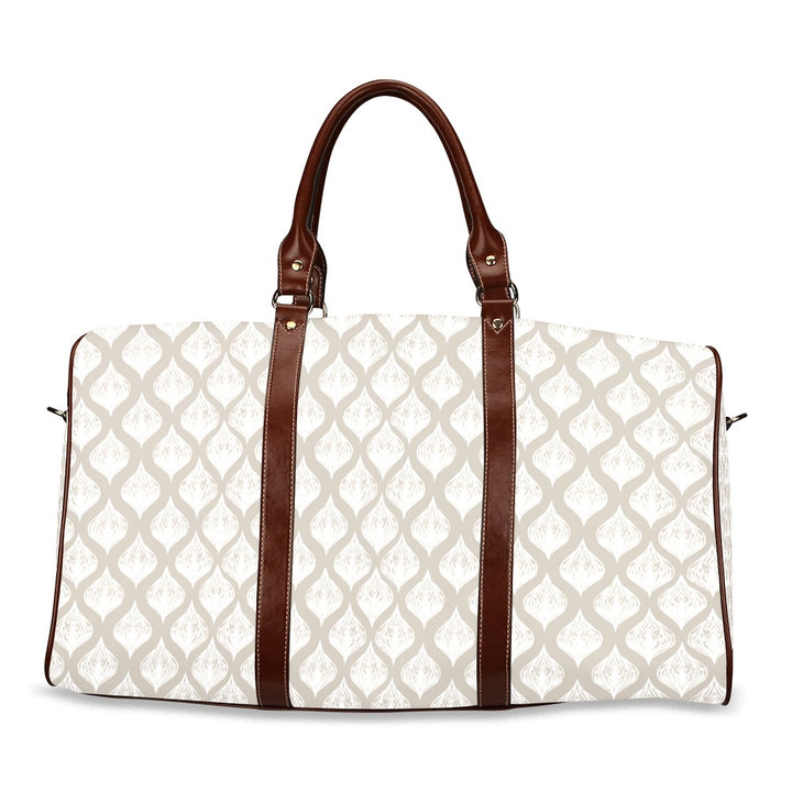 Geometric Tan Bag