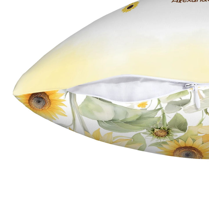 Sunflower Throw Pillow Covers