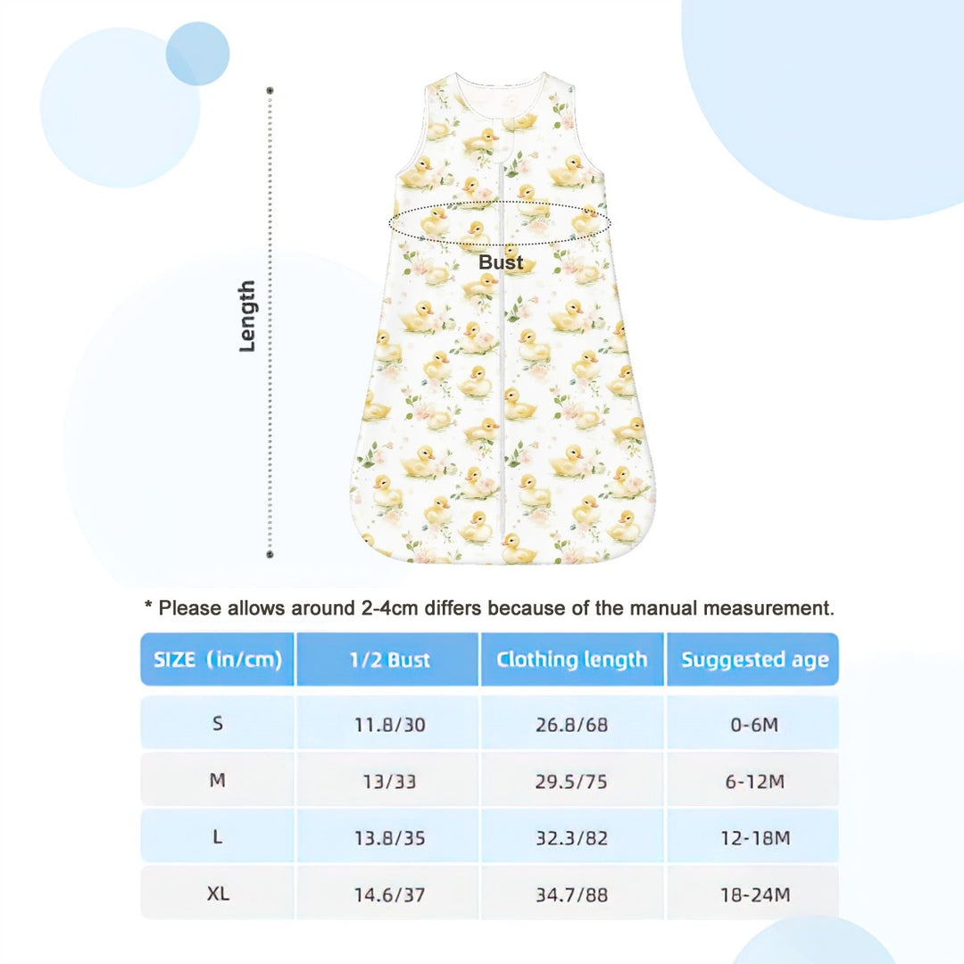 Baby Duckling Sleeveless Sleep Sack