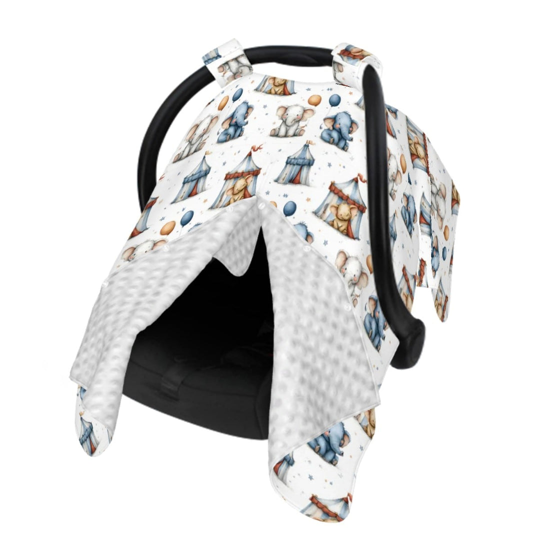 Whimsical Circus Car Seat Cover