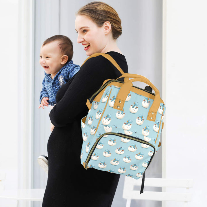 Dinosaur Egg Multi-Function Diaper Bag