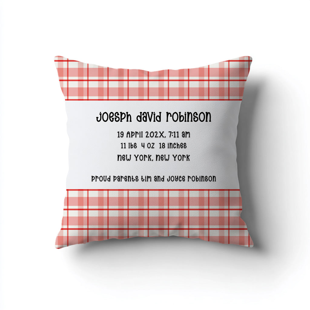 Teddy Bear and the Star Plush Throw Pillow Covers