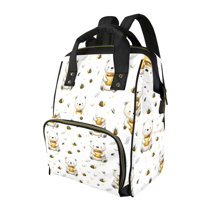 Bears and Honey Bees Diaper Bag