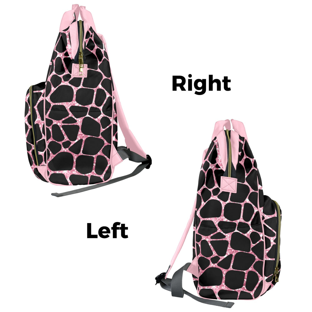Pink Pebble Diaper Bag
