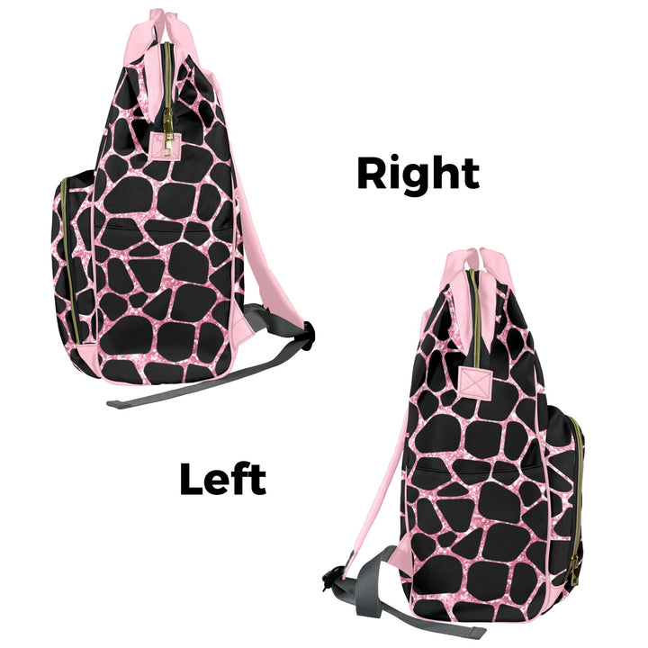 Pink Pebble Diaper Bag