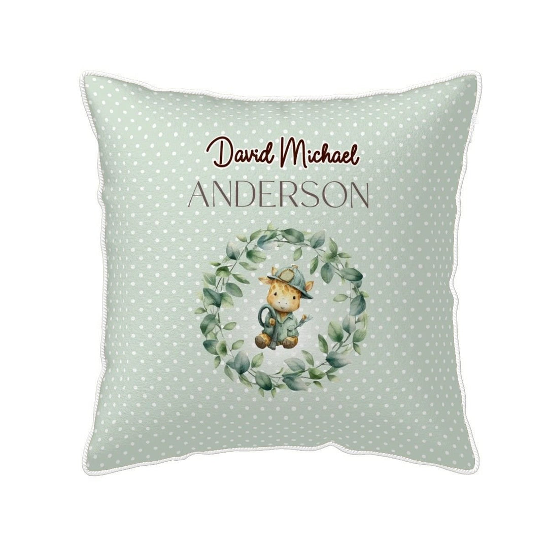Giraffe Fireman Custom Pillow Case