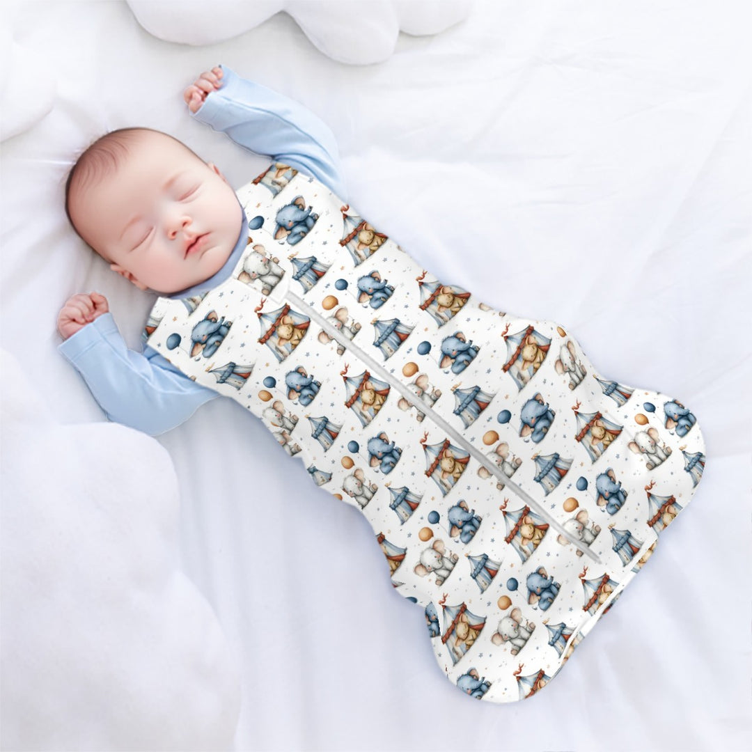 Whimsical Circus Sleeveless Baby Sleep Sack