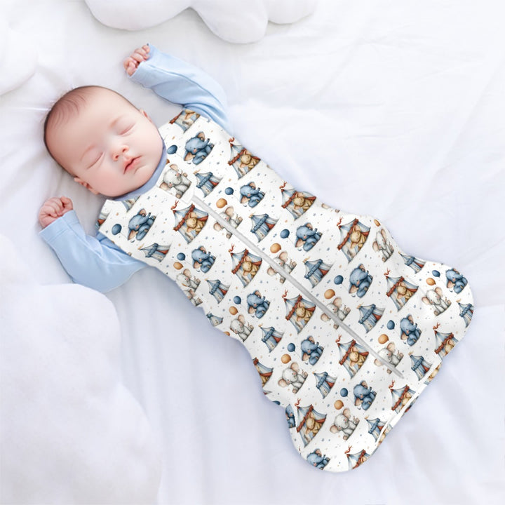 Whimsical Circus Sleeveless Baby Sleep Sack