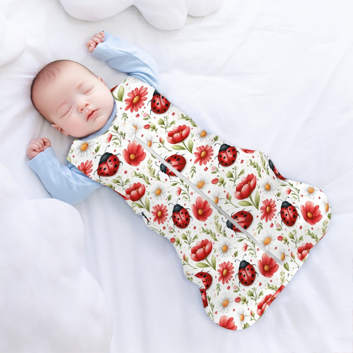 Ladybug Sleeveless Baby Sleep Sack