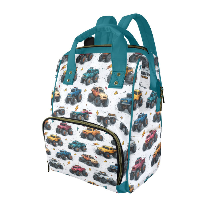 Monster Truck Diaper Bag