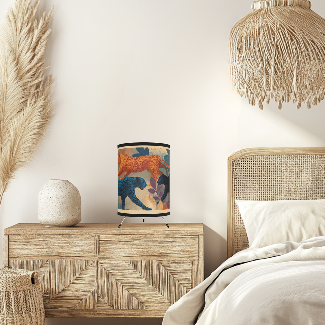 Leopard Lamp