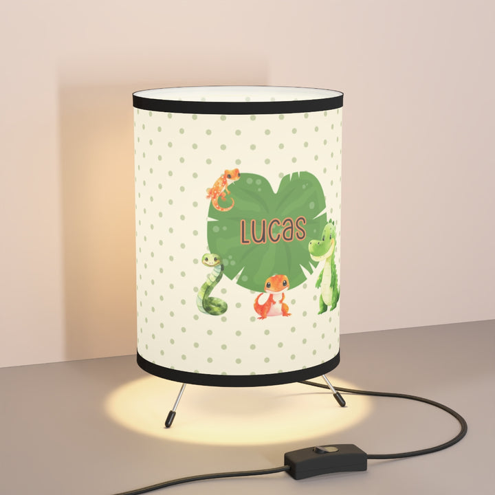 Swamp and Friends Tripod Lamp