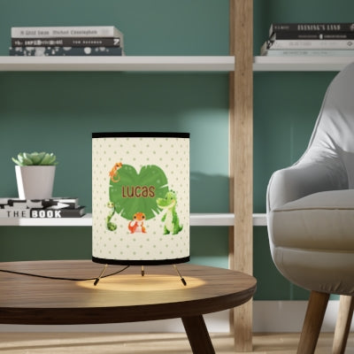 Swamp and Friends Tripod Lamp