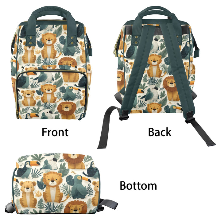 Jungle Animals Diaper Bag