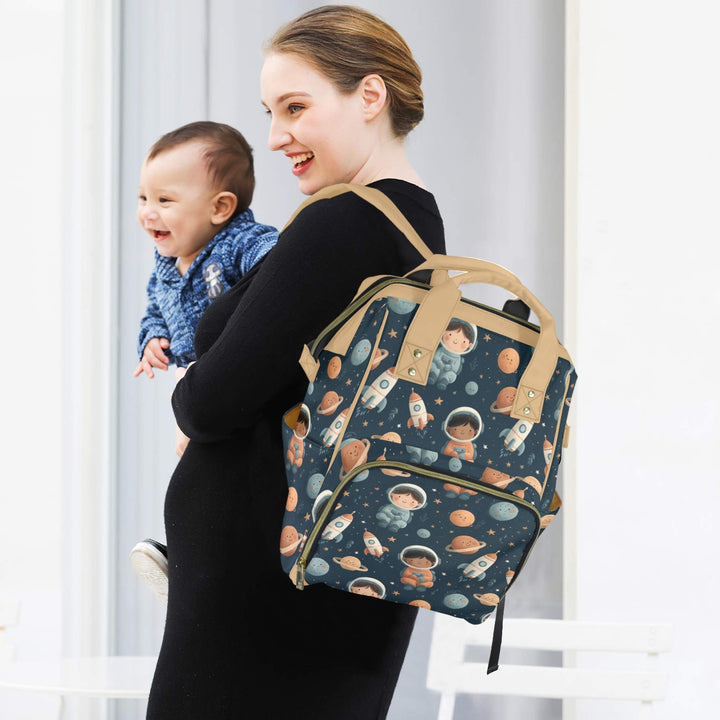 In Space with Friends Diaper Bag