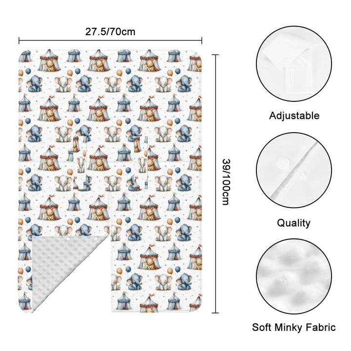 Whimsical Circus Car Seat Cover