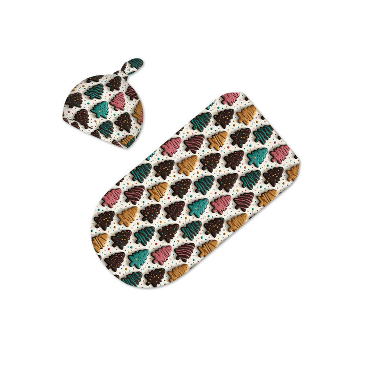 Christmas Cookies Cocoon Baby Swaddle Set