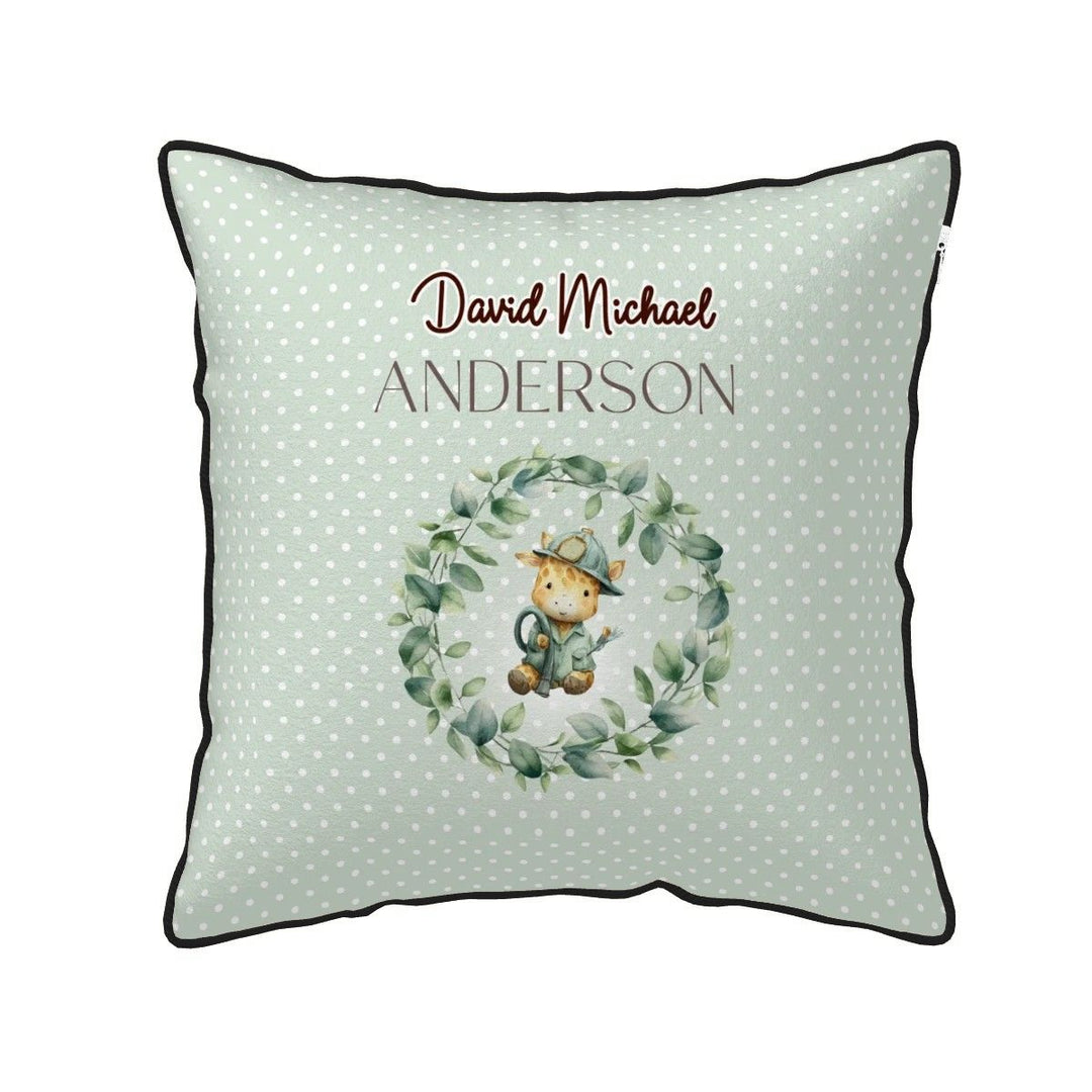 Giraffe Fireman Custom Pillow Case