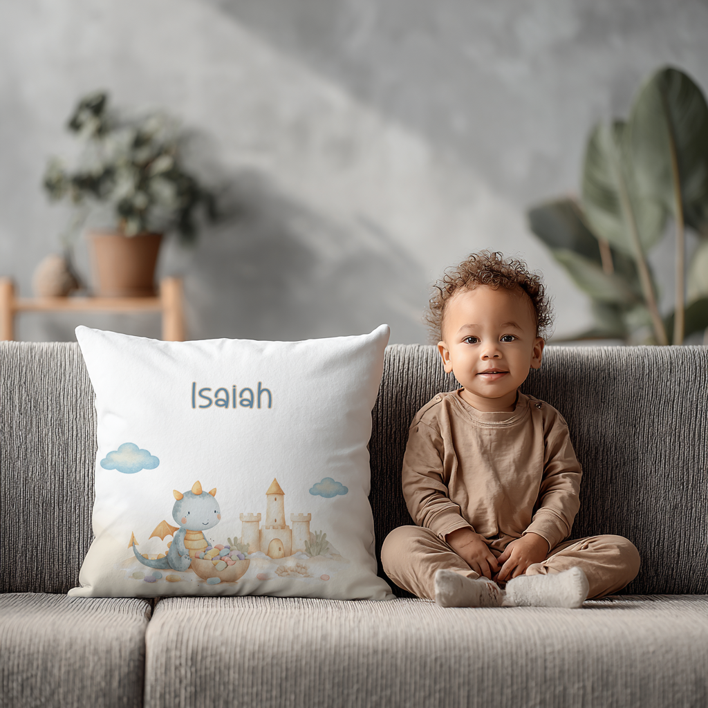 Dragon Treasure Throw Pillow Covers