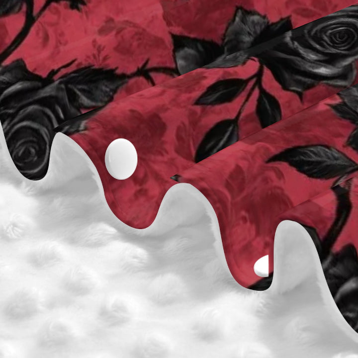 Black Rose Car Seat & Breastfeeding Cover