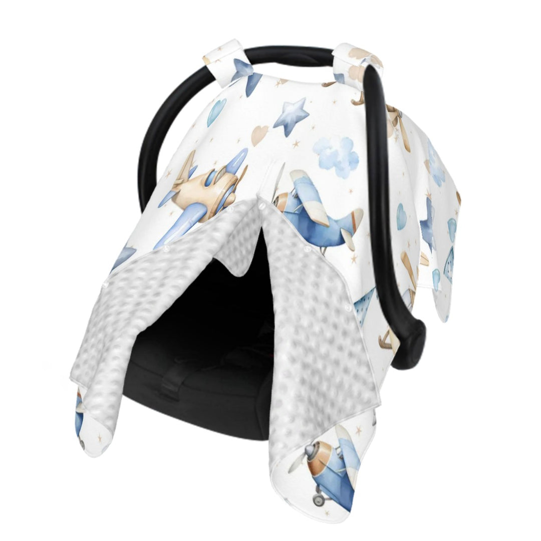 Airplane Car Seat & Breastfeeding Cover