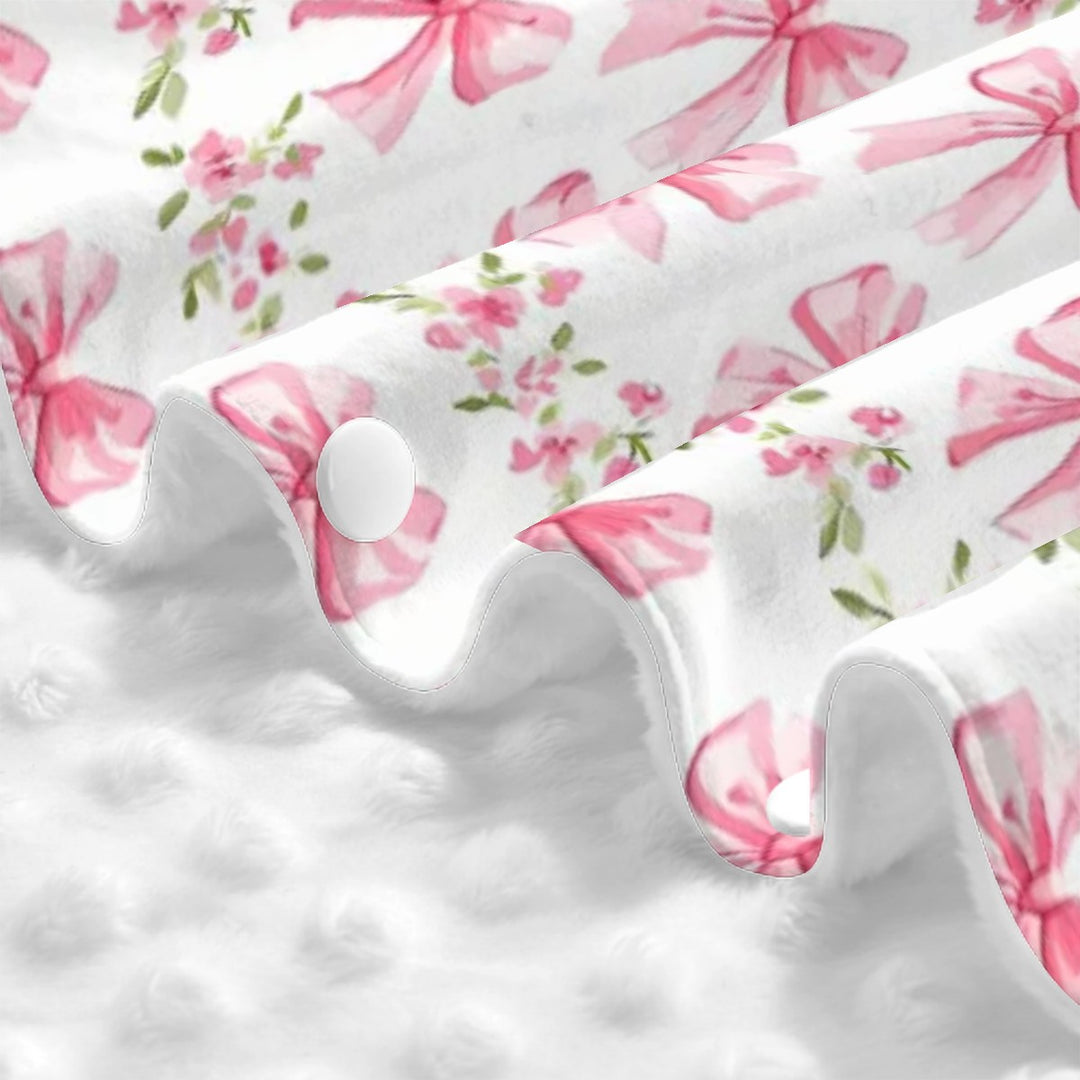 Coquette Pink Car Seat & Breastfeeding Cover