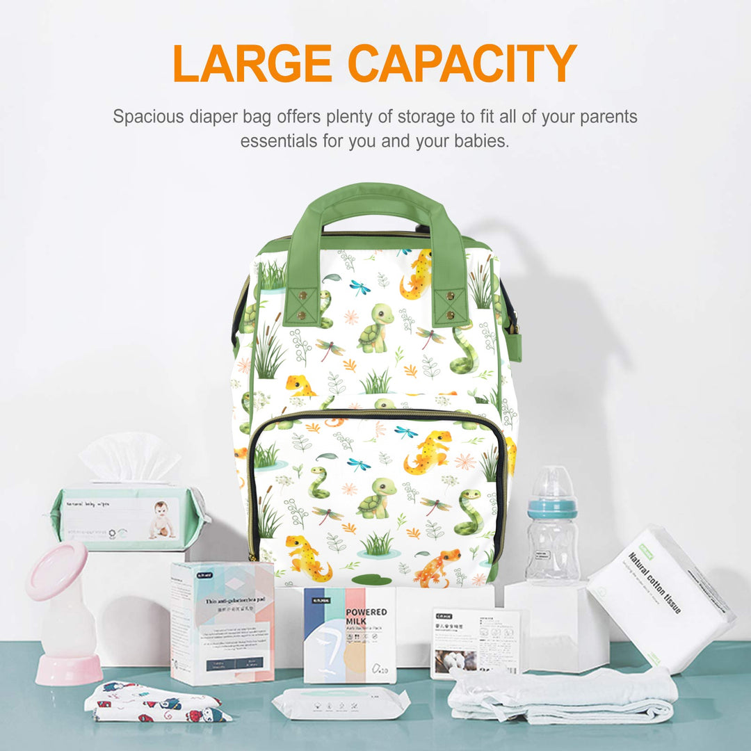 Swamp and Friends Diaper Bag