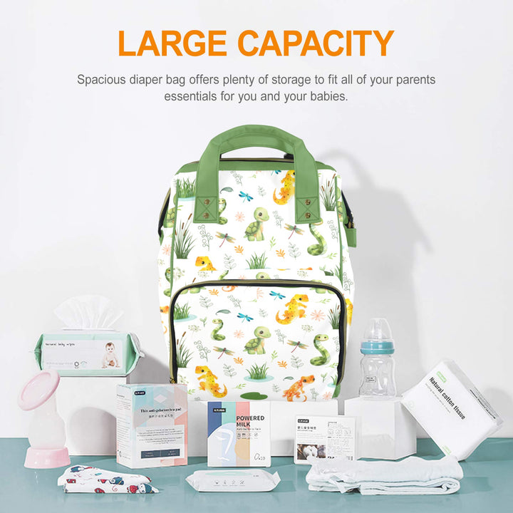 Swamp and Friends Diaper Bag