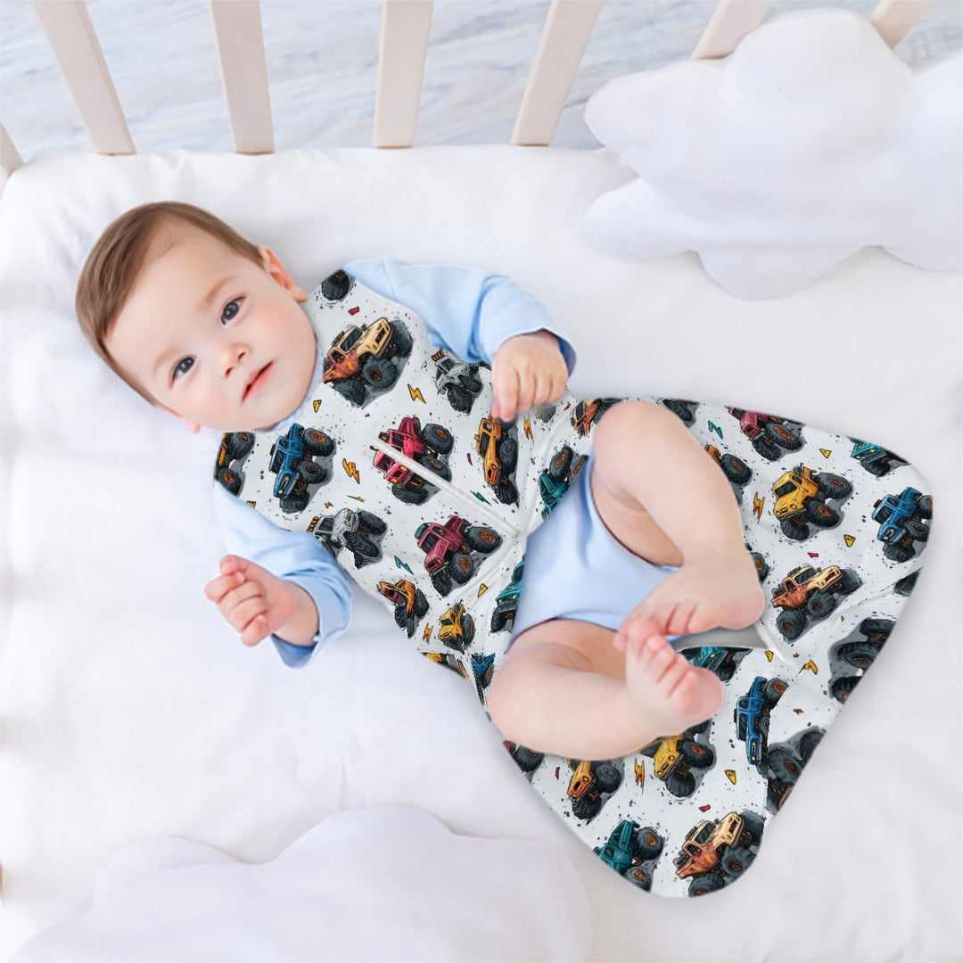 Big Truck Sleeveless Baby Sleep Sack