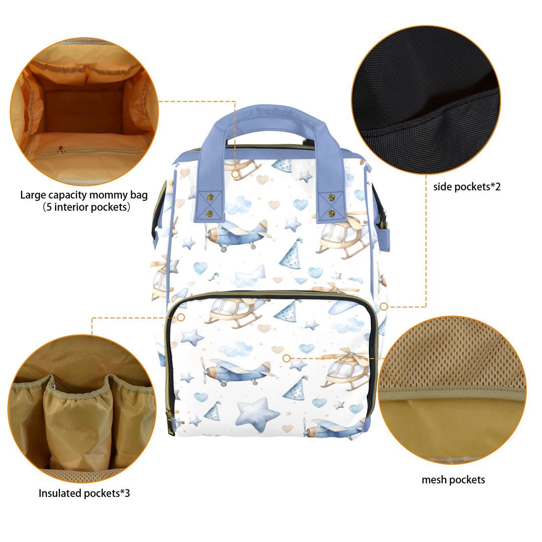 Airplane Diaper Bag